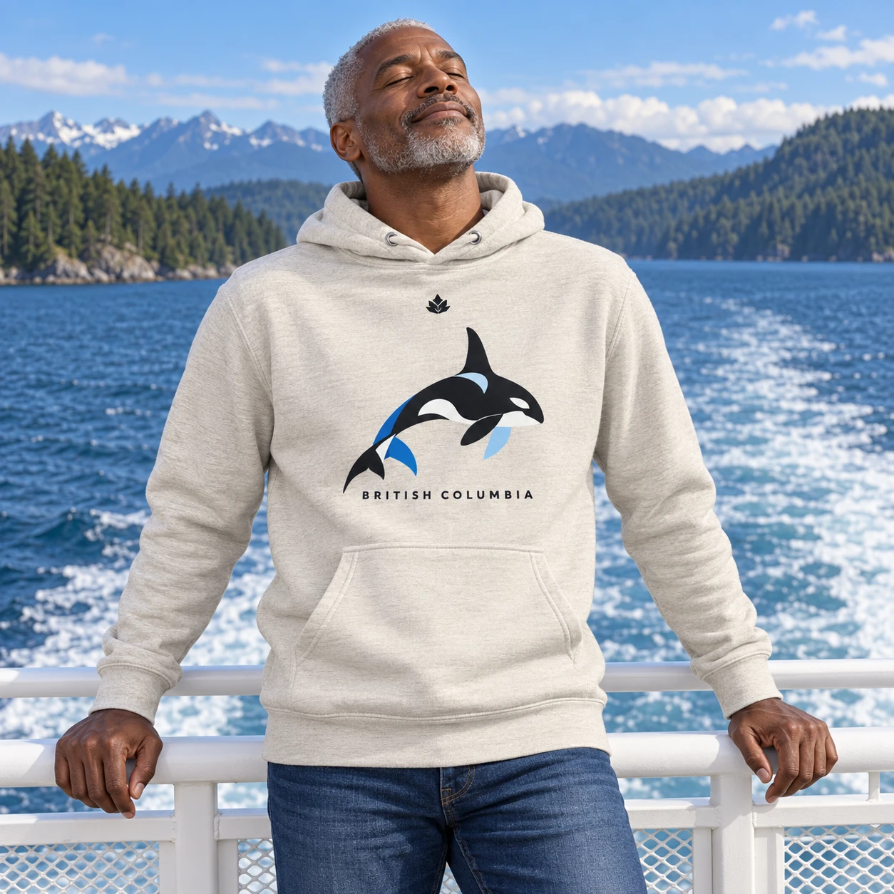 BC Orca Hoodie, lifestyle styling
