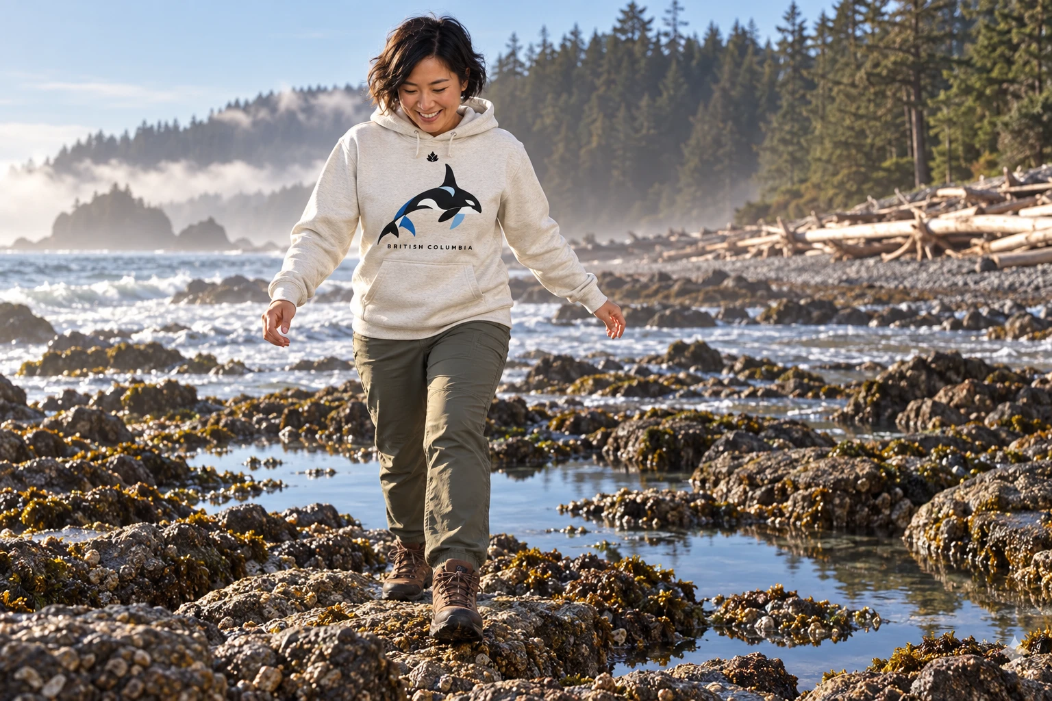 BC Orca Hoodie, Pacific coast · British Columbia