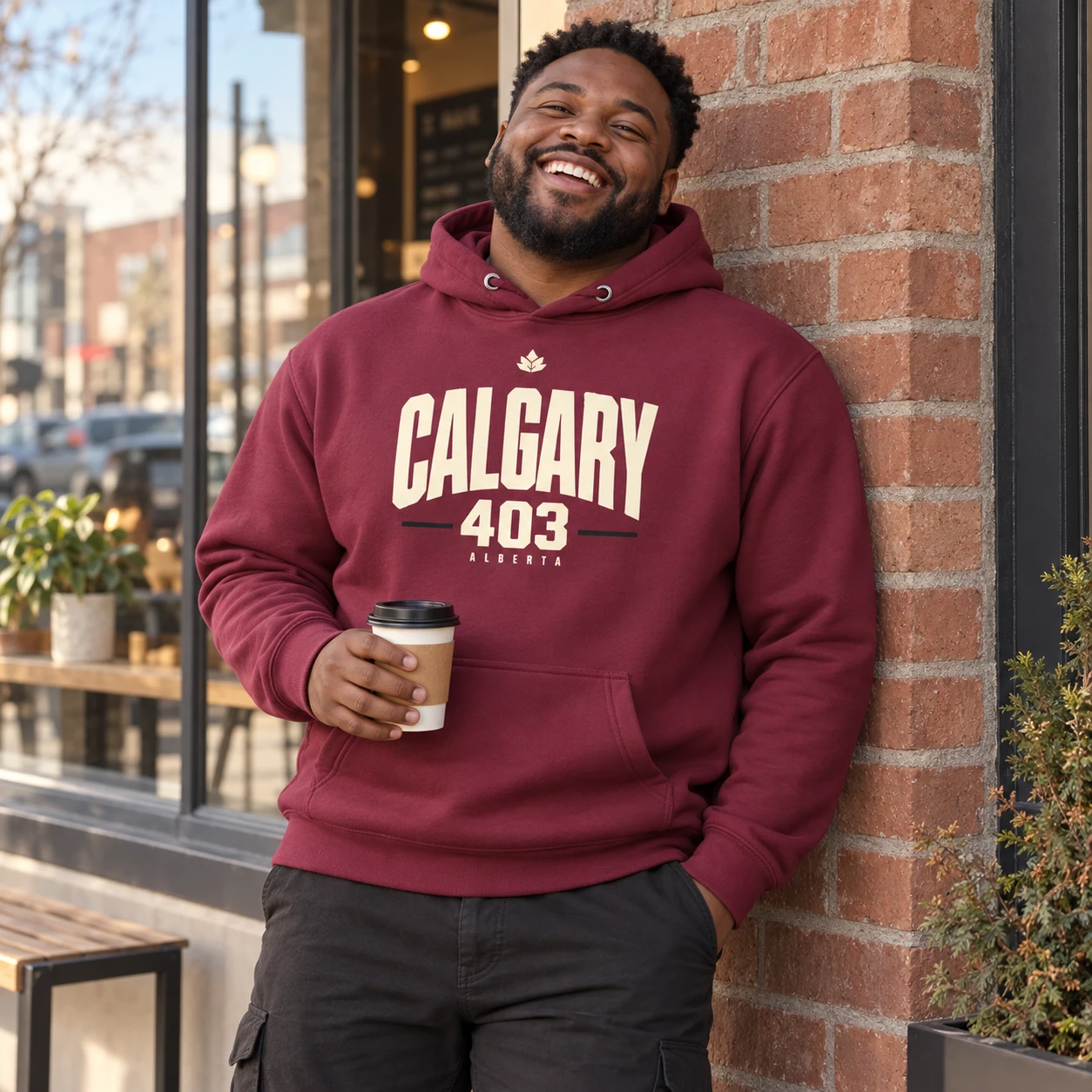 Calgary 403 Hoodie, mise en situation