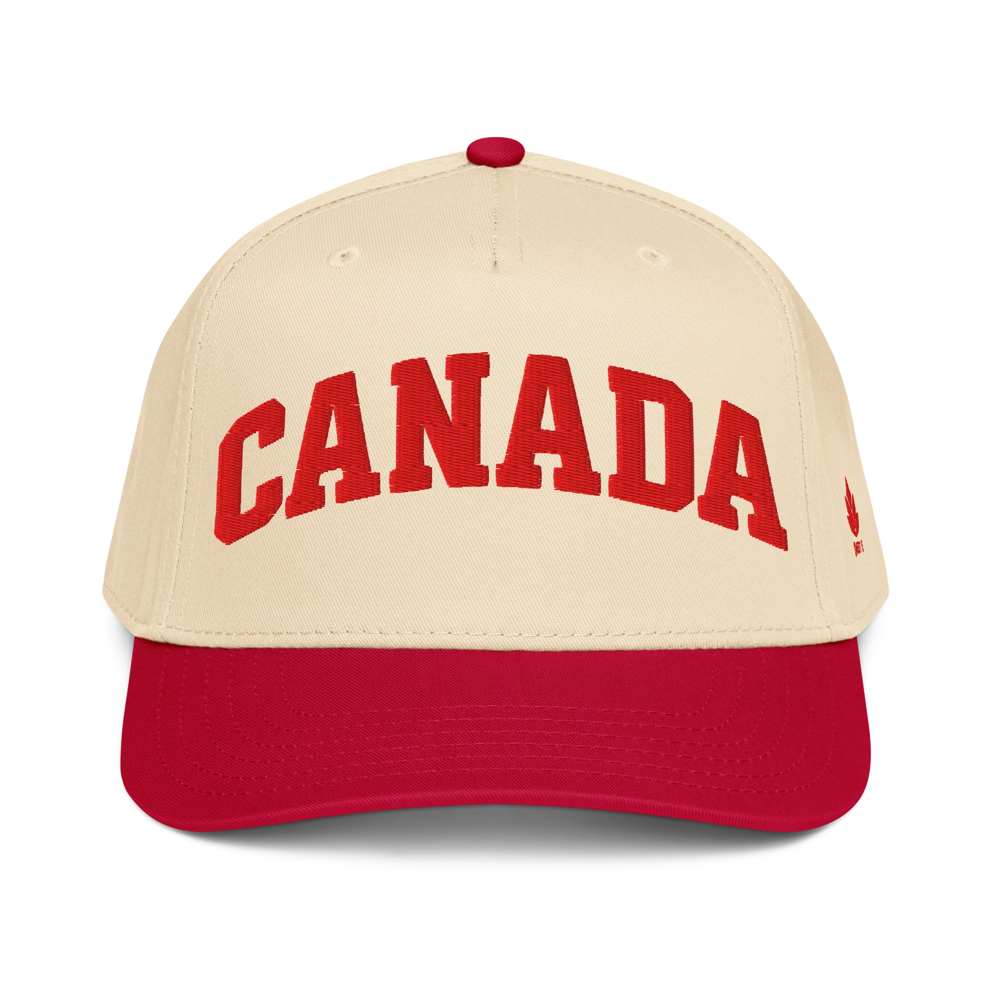 Canada Cap, Red / Natural