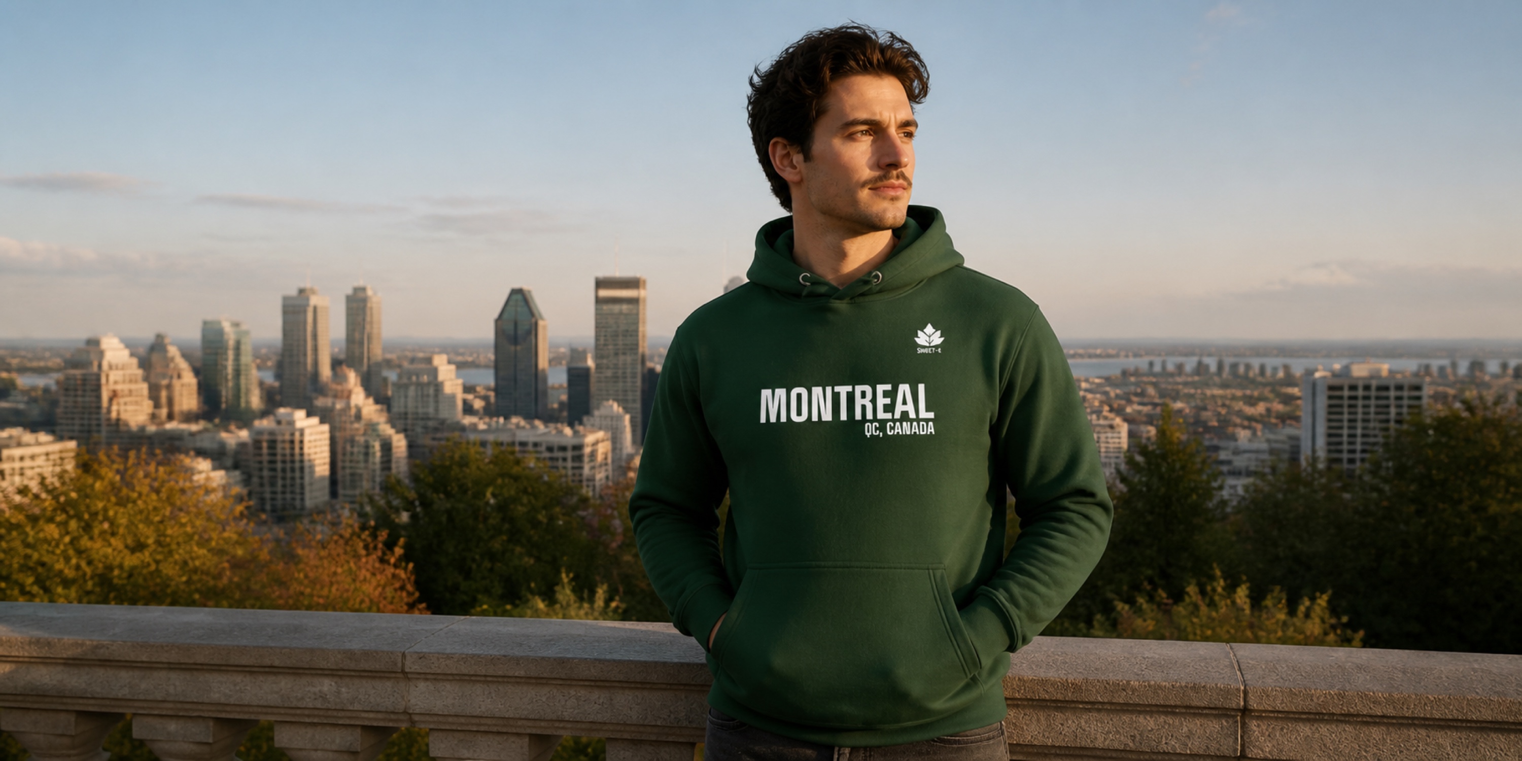 Minimalist Montreal Hoodie, Montreal, QC