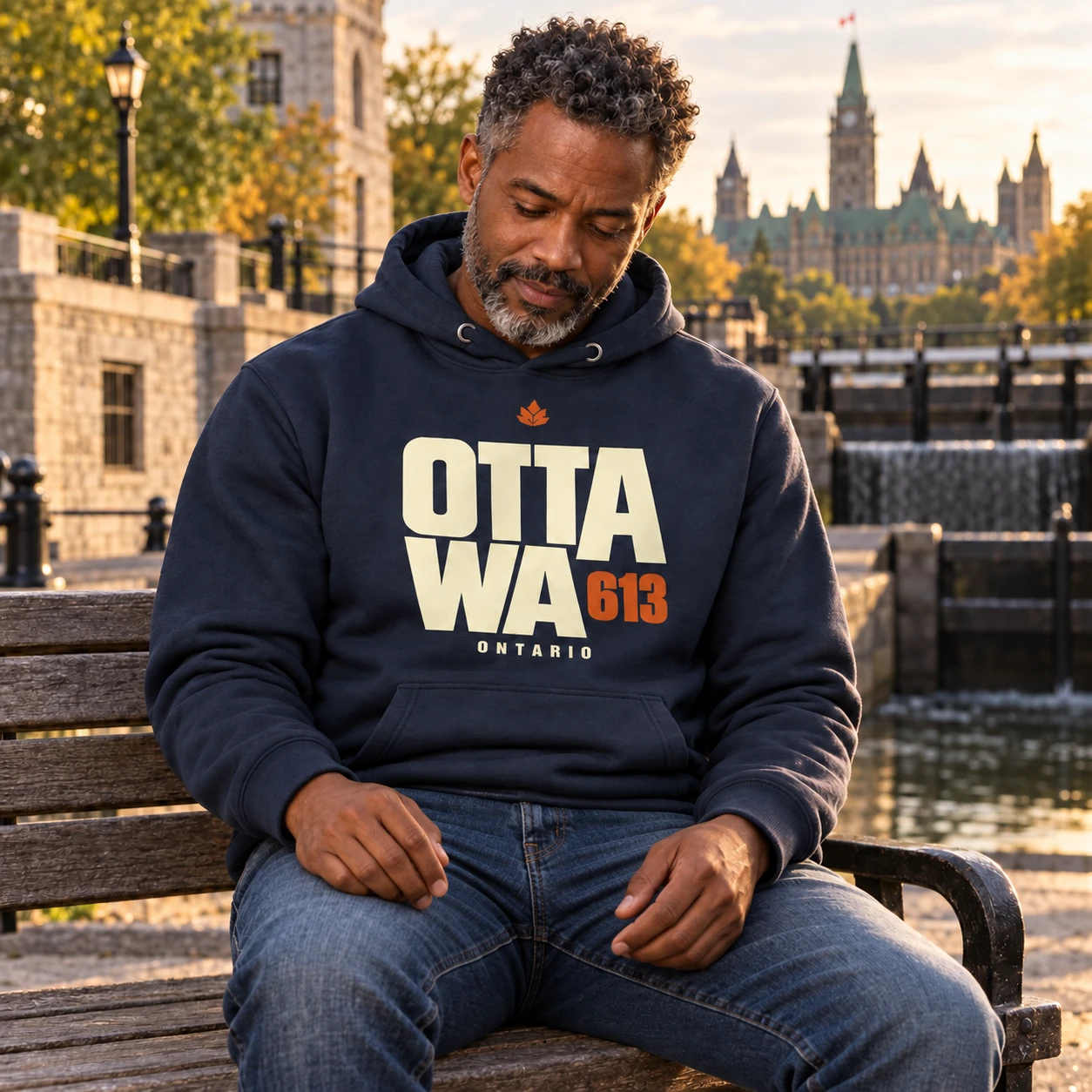 Ottawa 613 Hoodie, mise en situation