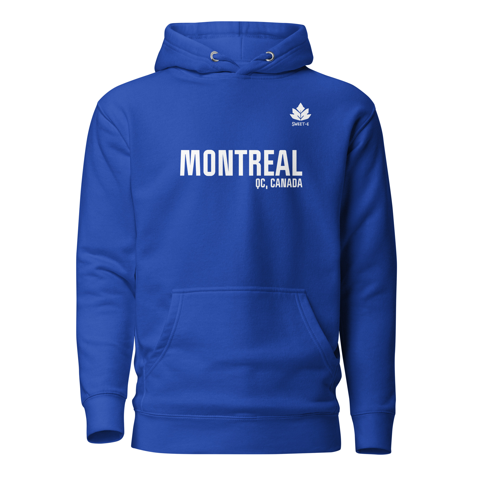 Minimalist Montreal Hoodie, Team Royal