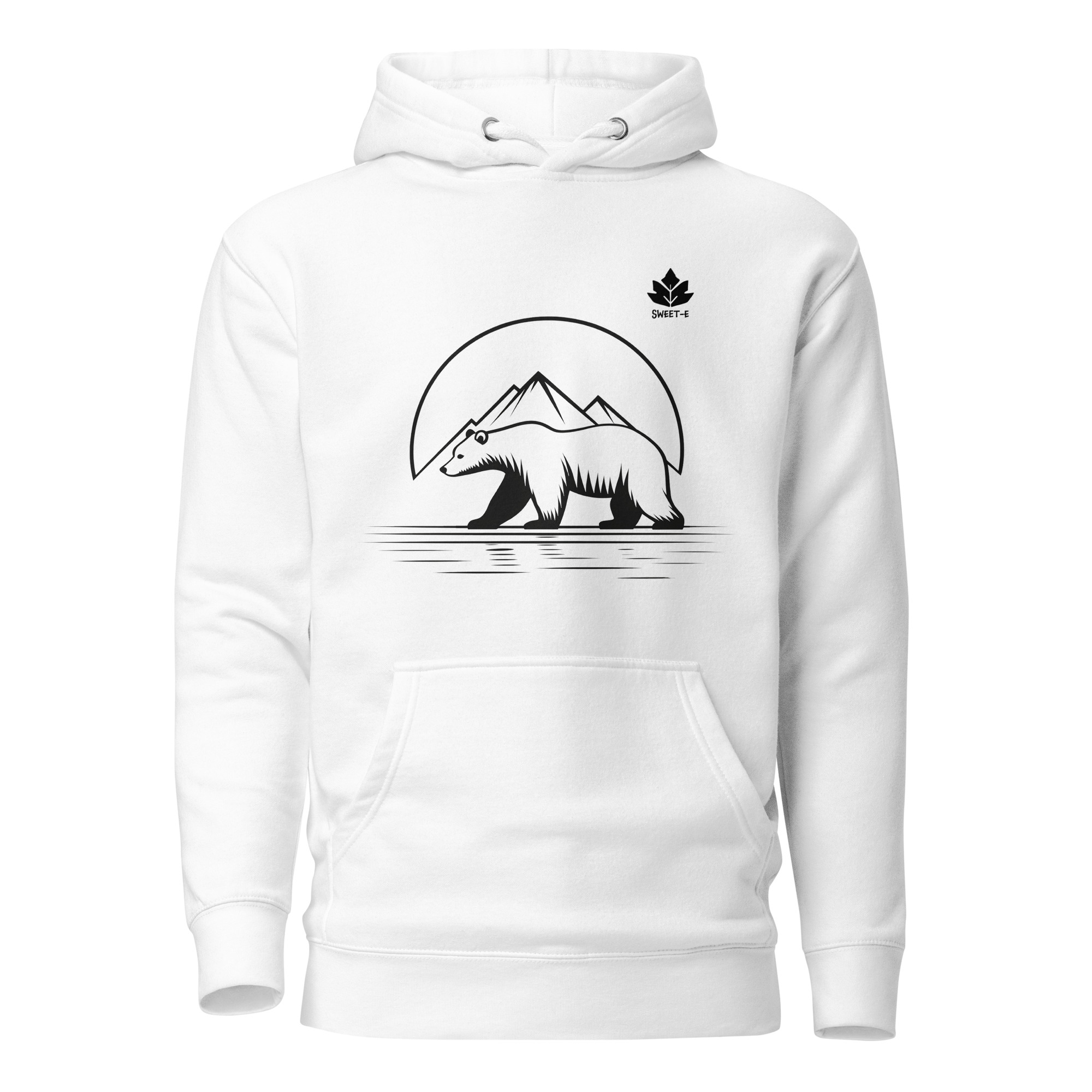 Sweet-e Bear Hoodie - Carbon Grey