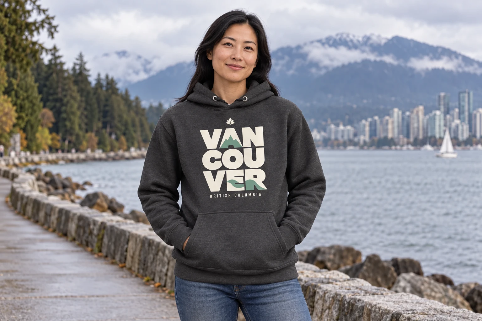 Vancouver Graphic Hoodie, Vancouver · British Columbia